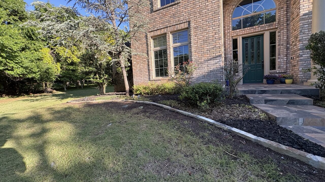 Professional lawn maintenance